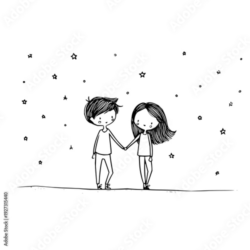 Abstract Digital Black Void Background with Copy Space