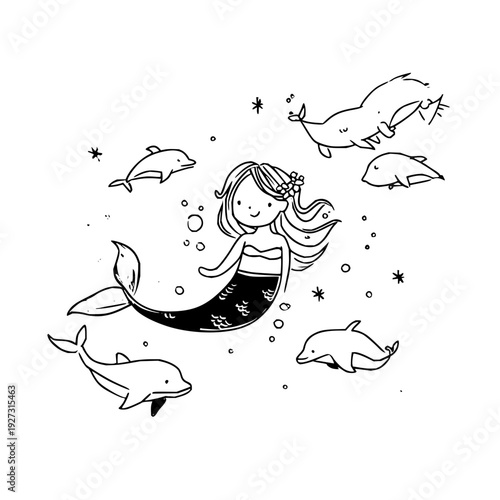 Deep Black Solid Color Background Digital Art Creation for Copy Space and Abstract Design Elements