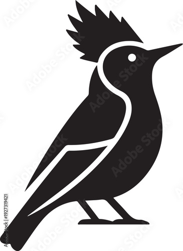 Minimalist icon depicting a vector file or document