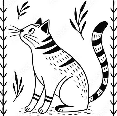 Simple placeholder for a vector file icon