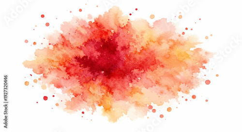 Vector watercolor abstract hand painted background.