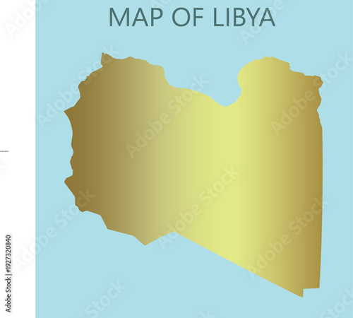 detailed Map of Libya 
