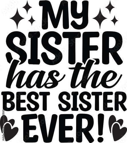 Sister Svg Design