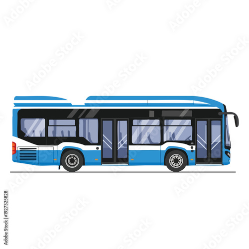 Modern City Bus for Public Transportation Eco Friendly Commuting Vehicle