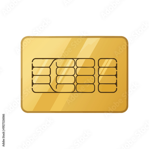 Close up of a Modern Gold Credit Card for Financial Transactions and Banking