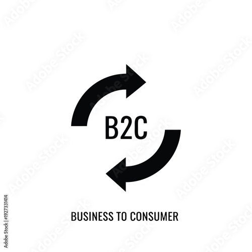 B2C Business to Consumer Circular Arrows, Commercial Transaction Free Download B2C Business to Consumer Circular Arrows, Commercial Transaction - GFXLoad