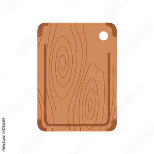 Wooden Cutting Board for Kitchen Use or Food Preparation