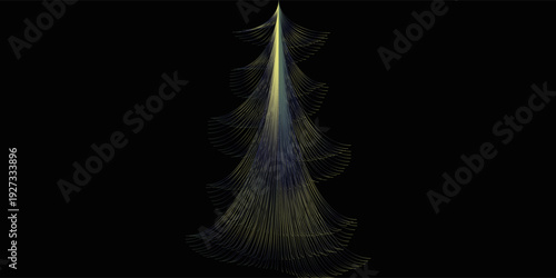 Abstract blue corrugated smoke and black background eps 10