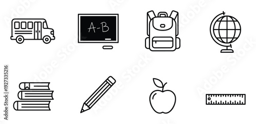 Baby car seat outline icon vector illustration of safety seat for infant child transportation travel