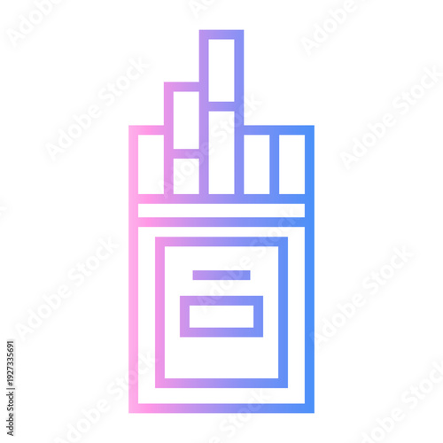 grocery Line Gradient Icon