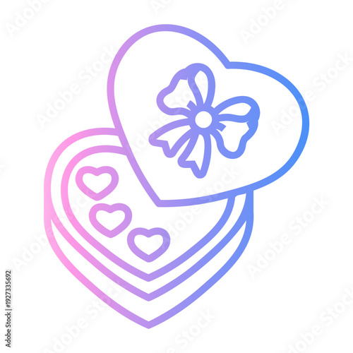 grocery Line Gradient Icon