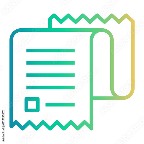 grocery Line Gradient Icon