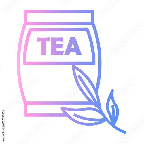 grocery Line Gradient Icon