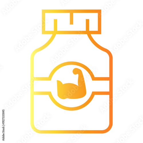 grocery Line Gradient Icon