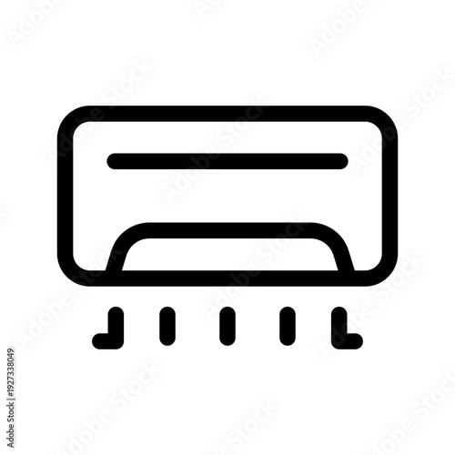 Air Conditioner Icon Vector Symbol Design Illustration
