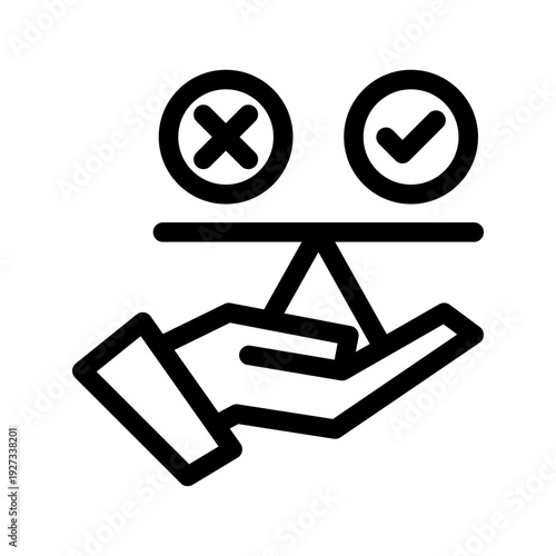 Ethical Icon Vector Symbol Design Illustration