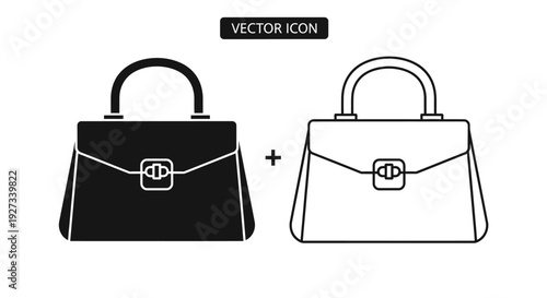 Mother's day handbag design vector illustration Vector