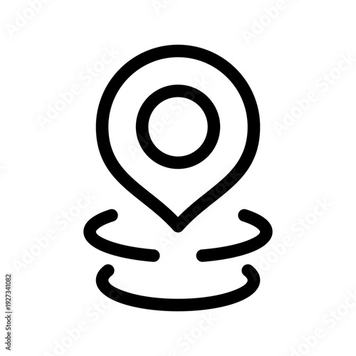 Location Icon Vector Symbol Design Illustration