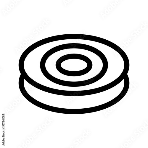 Bread Icon Vector Symbol Design Illustration