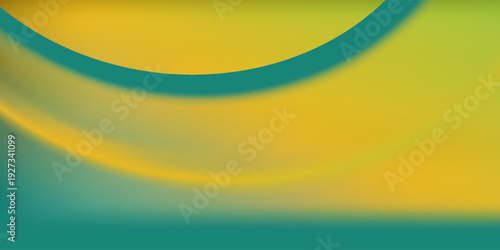 Beautiful Abstract  green blue and black gradient Background