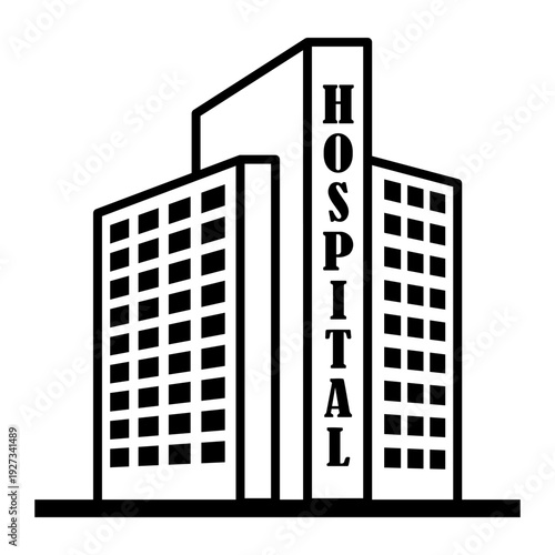 health facilities Line Icon