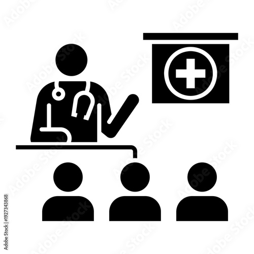 health facilities Solid icon