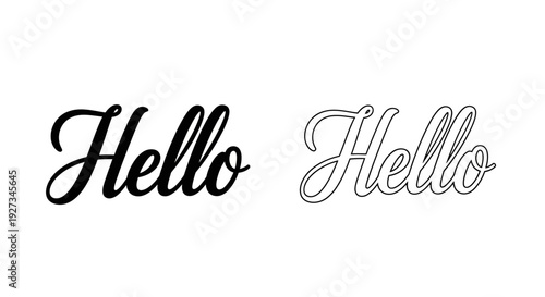 Mother's day elegant greeting card design with floral accents and script font Vector