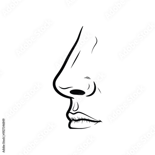 Crying face nose and mouth tear