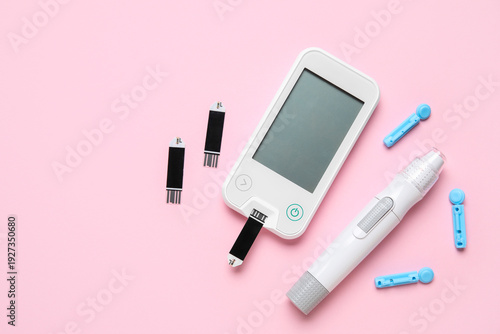 Glucometer, lancet pen, dis...