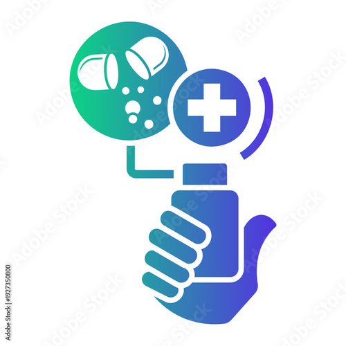 health facilities Gradient icon