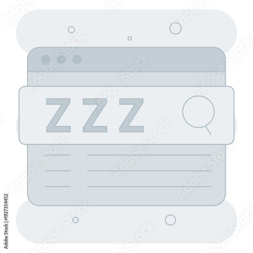 No Result Found Empty States Illustration