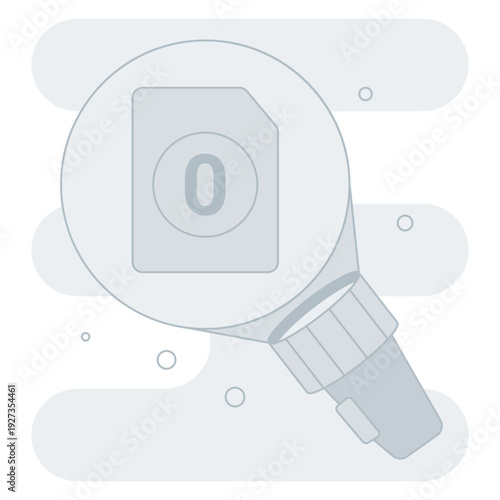 No Result Found Empty States Illustration