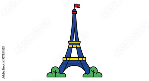 Eiffel Tower Illustration