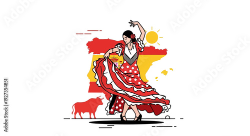 Spanish Flamenco Dancer