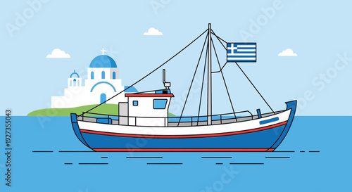 Greek Fishing Boat