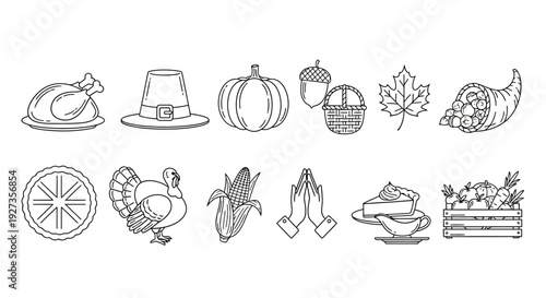 Sustainable energy icons set, featuring eco-friendly symbols and renewable sources, presented in a clean vector illustration style