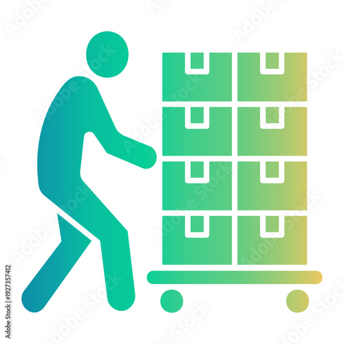 warehouse Gradient icon