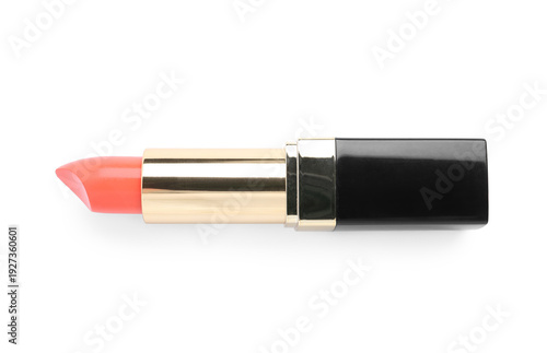 Beautiful orange lipstick o...