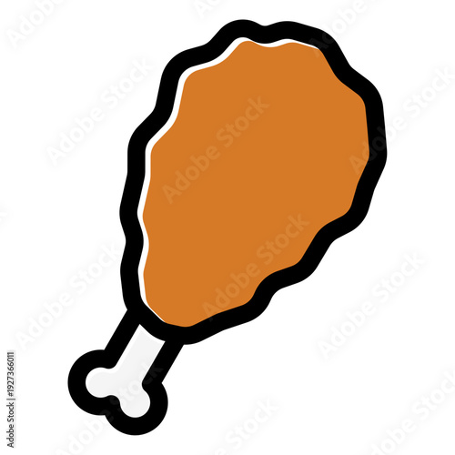 fried chicken icon