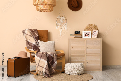 Interior of stylish living ...
