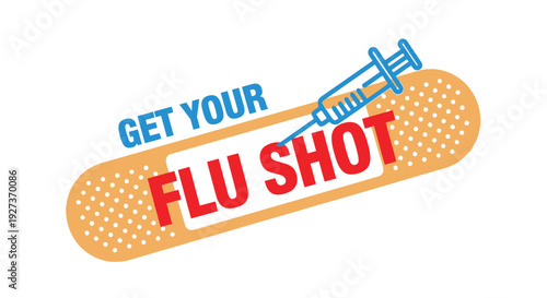 Flu vaccination message promoting better health