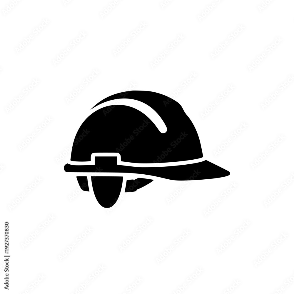 Fototapeta premium construction helmet safety vector