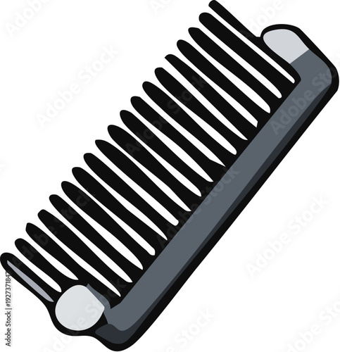 Black Hair Comb Tool 1.