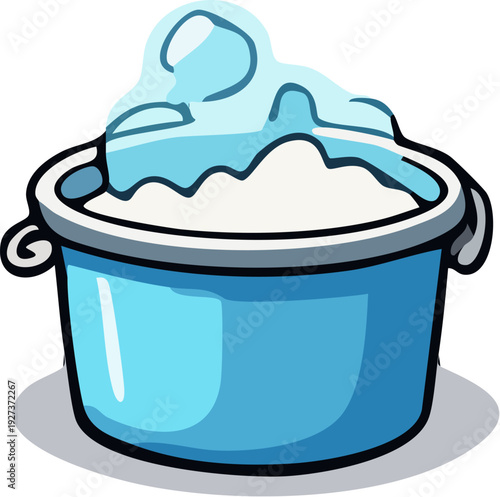 Boiling Water in Pot.