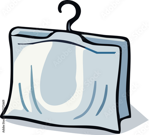 Clothing Bag on Hanger.