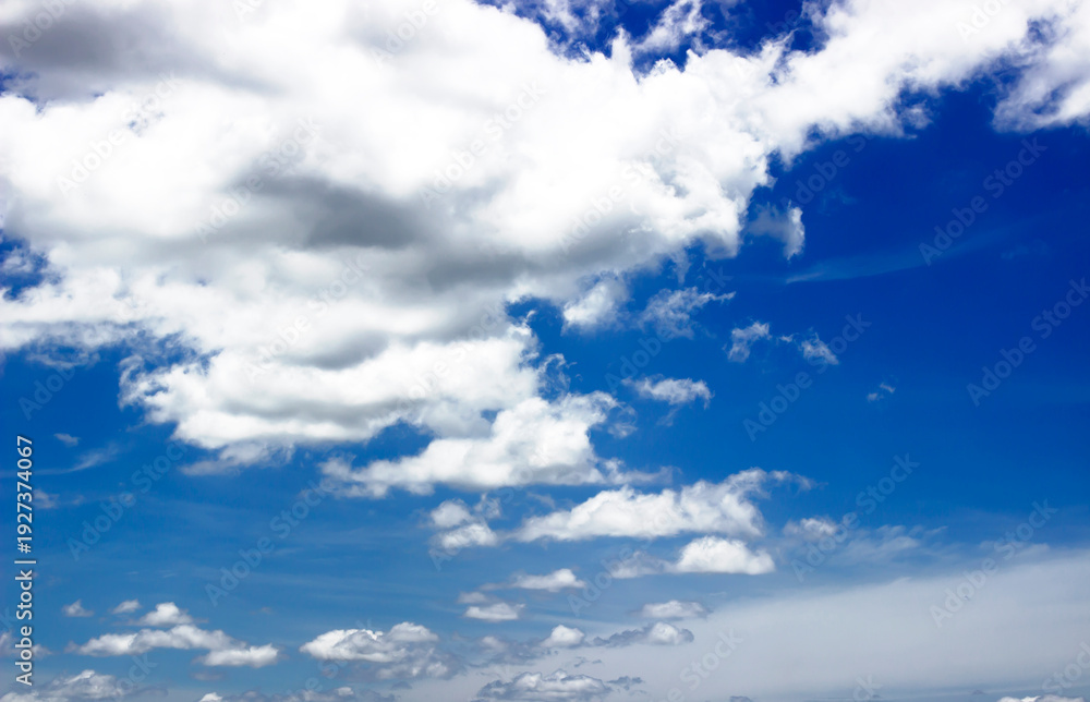 Fototapeta premium blue sky with clouds