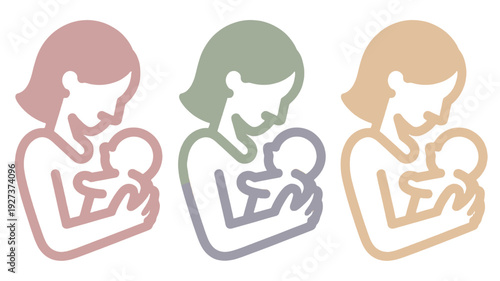 Motherhood, nurturing, and the strong bond of care.