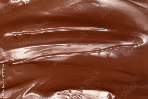 Melted milk chocolate as ba...