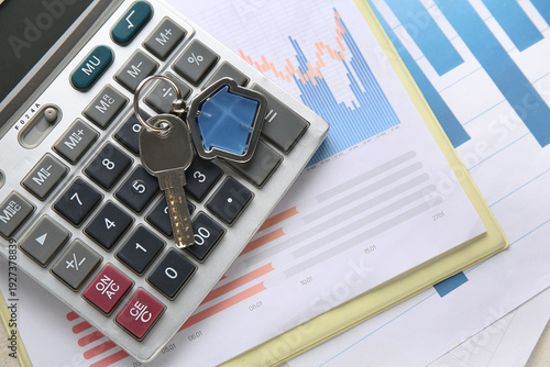 Calculator with key from ho...