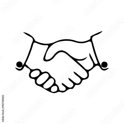 Handshake Icon Outline